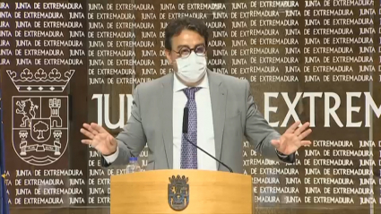 El consejero de Sanidad, José María Vergeles
