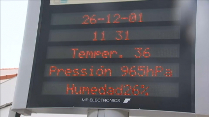 Los termómetros han alcanzado antes del mediodía los 36 grados en puntos de las Vegas Altas del Guadiana. 