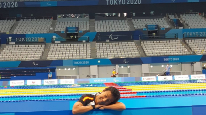 Isabel Yinghua en los Juegos Paralímpicos de Tokio