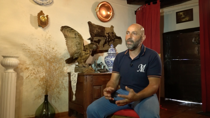 Emiliano Carreño entrevista caballista encierros