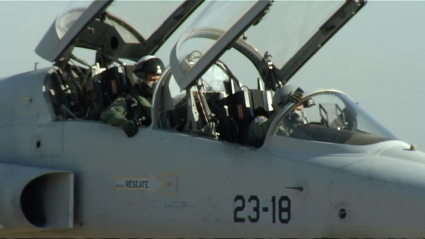 base aérea talavera, pilotos 