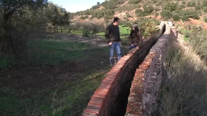 la ruta de las fuentes en Aliseda