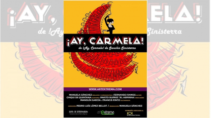 Cartel de la obra Ay, Carmela