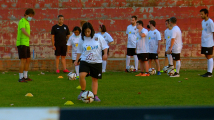 Jugadores con síndrome de Down y otras discapacidades del Mérida AD