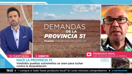 Entrevista a Francisco Hidal, gerente de la recién creada plataforma "provincia 51"