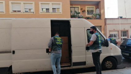 Operación contra el contrabando de tabaco en Badajoz