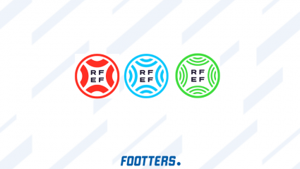 Logotipos de Primera, Segunda y Tercera RFEF.