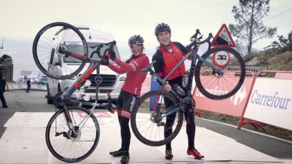 La vuelta de Eva, con Eva Giménez y Pedro Delgado "Perico"
