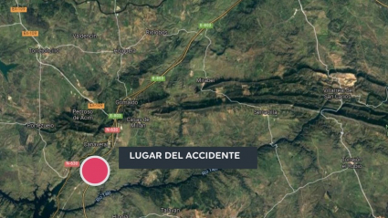 Mapa de la A-66 en Cañaveral