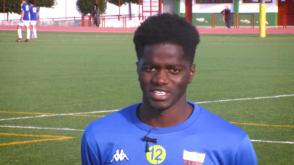 Assan Ndiaye atendiendo a Extremadura Deportes
