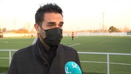 Dupi atendiendo a Extremadura Deportes