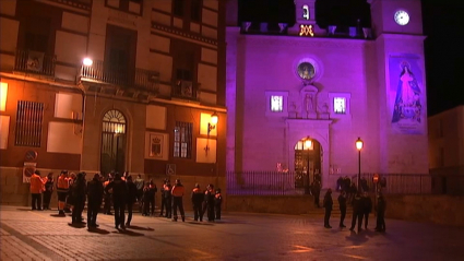 Plaza Mayor de Torrejoncillo, en la provincia de Cáceres.