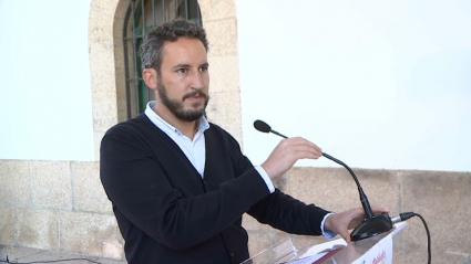 Andrés Licerán, concejal de Tráfico del Ayuntamiento de Cáceres.