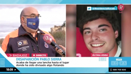 El objeto que ha aparecido flotando en el río no tiene relación con la desaparición de Pablo Sierra
