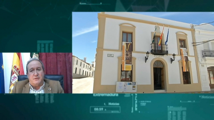 El alcalde de Higuera la Real, Miguel Ruiz, entrevistado en Extremadura Noticias