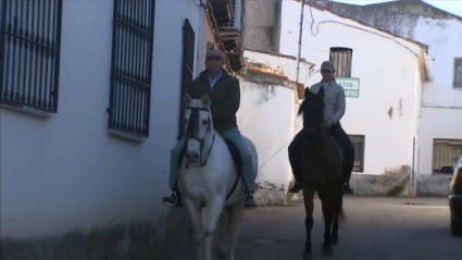 Jinetes en Navalvillar de Pela