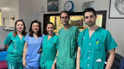 Equipo cardiología del Universitario de Badajoz