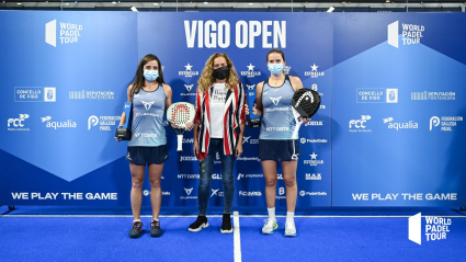 Paula Josemaría con el título de Vigo