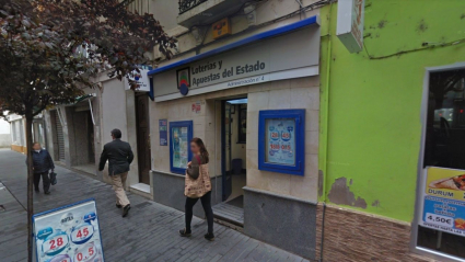 Administración de Loterías número 4 de Badajoz en la que se ha entregado el premio