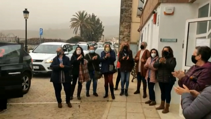 Protesta falta de médico en Alía