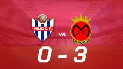 El Montijo gana con autoridad 0-3 en el Vivar Téllez de Vélez (Málaga)