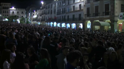 Evento multitudinario en Cáceres