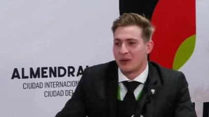 Daniel Sánchez Lopistao, mejor sumiller de Extremadura en Iberovinac 2022