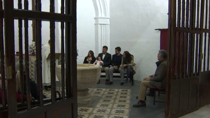 Interior de la iglesia de San Agustín en Badajoz.