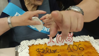 Isidra cumple 106 años