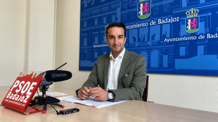 Ricardo Cabezas, secretario general del PSOE de Badajoz