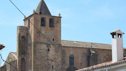 Iglesia de Santiago Apóstol, en Garciaz