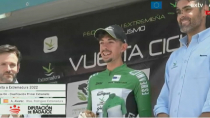Alberto Álvarez en La Vuelta a Extremadura 2022