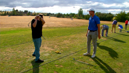 Personas con problemas de salud mental se introducen en el mundo del golf adaptado en Badajoz