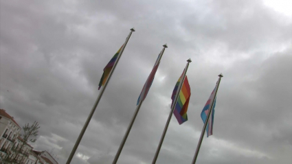 bandera LGTBI Cáceres