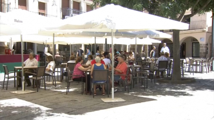 Terrazas de feria en Plasencia