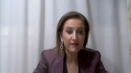 María Ibáñez, médico forense y profesora de la UEX