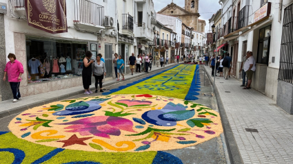 Celebración del Corpus Christi en San Vicente de Alcántara