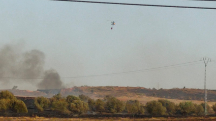 Incendio en Badajoz