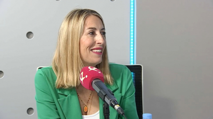 María Guardiola, presidenta del PP de Extremadura, en Canal Extremadura Radio