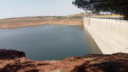 El embalse de La Serena, bajo mínimos