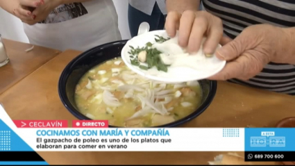 gazpacho de poleo en ceclavín