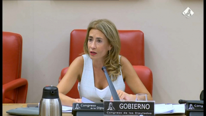 Raquel Sánchez, ministra de Transportes