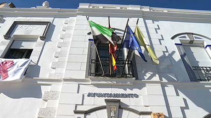 Fachada del Ayuntamiento de Calamonte