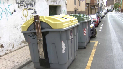 Basura en Cáceres