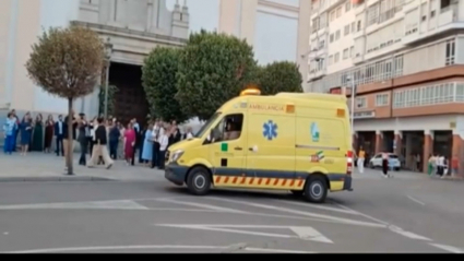 Ambulancia como transporte nupcial