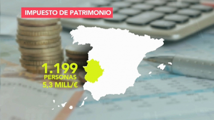 En Extremadura, 1199 "ricos" pagan el impuesto de patrimonio