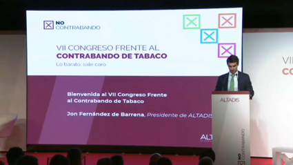 El presidente de Altadis inaugura el Congreso frente al Contrabando