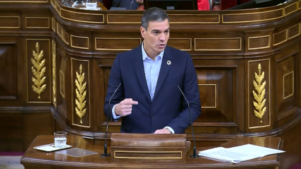 Pedro Sánchez esta mañana