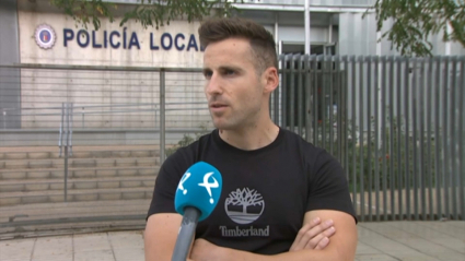 Iván Tinoco, Policía Local que salvó la vida a un hombre infartado con la maniobra RCP