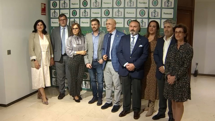 Representantes de algunos de los colegios participantes